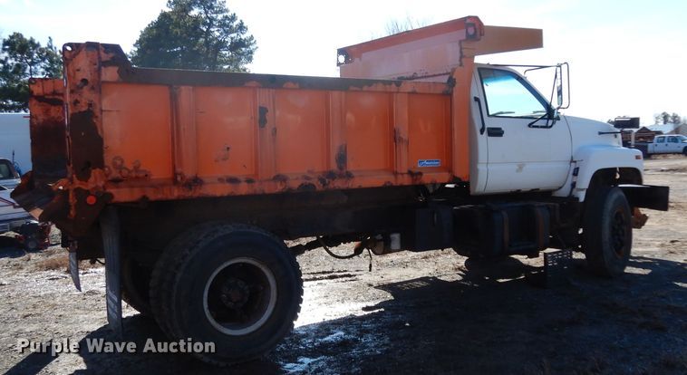 image for item DH2337 1991 Chevrolet Kodiak C6500 dump truck