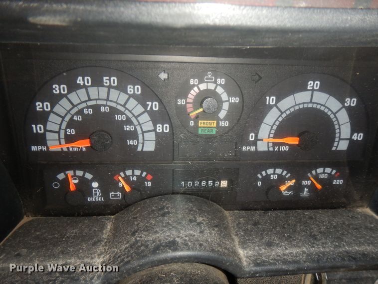 image for item DH2337 1991 Chevrolet Kodiak C6500 dump truck