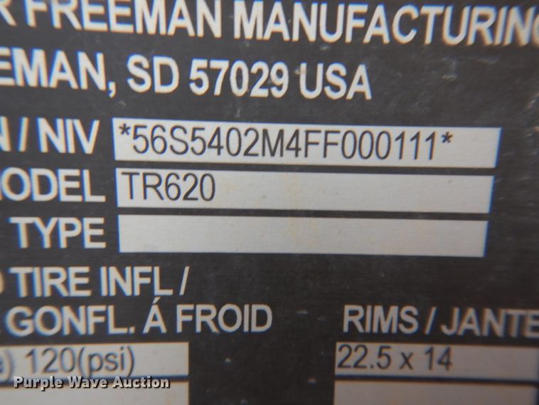 image for item DH2355 2015 Vermeer TR620 trommel screen