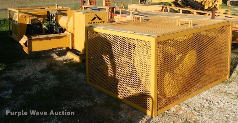 image for item DH2356 Air lift separator with hydraulic power pack