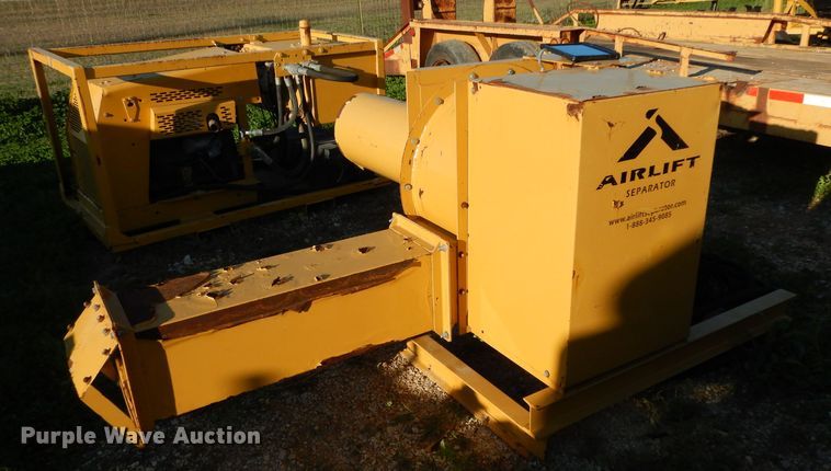 image for item DH2356 Air lift separator with hydraulic power pack
