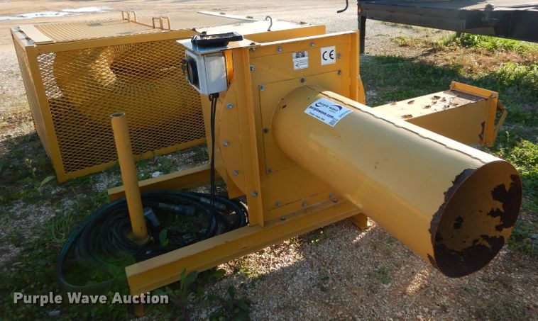 image for item DH2356 Air lift separator with hydraulic power pack