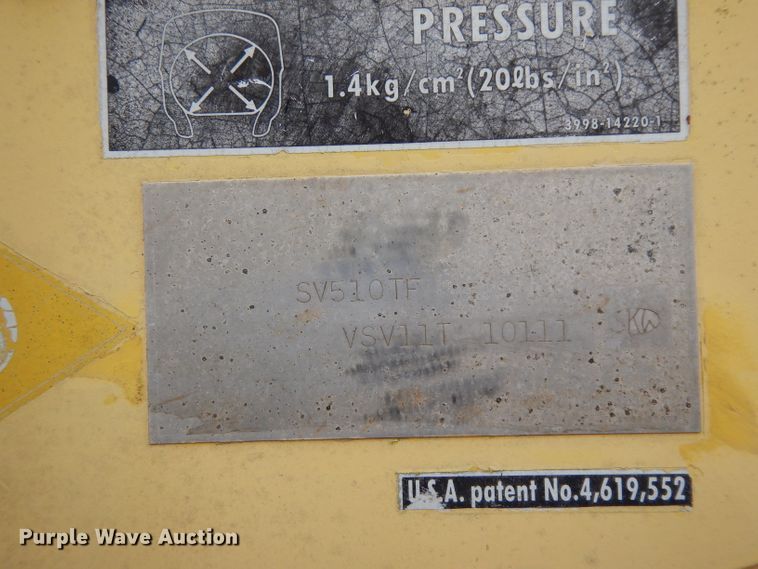 image for item DH2365 Sakai SV510TF single drum roller