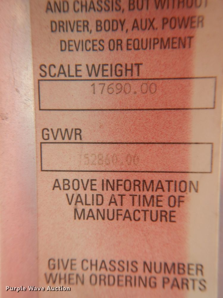 image for item DH4339 2002 Kenworth W900 semi truck