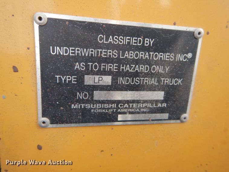 image for item DH4352 1999 Caterpillar GP50 forklift