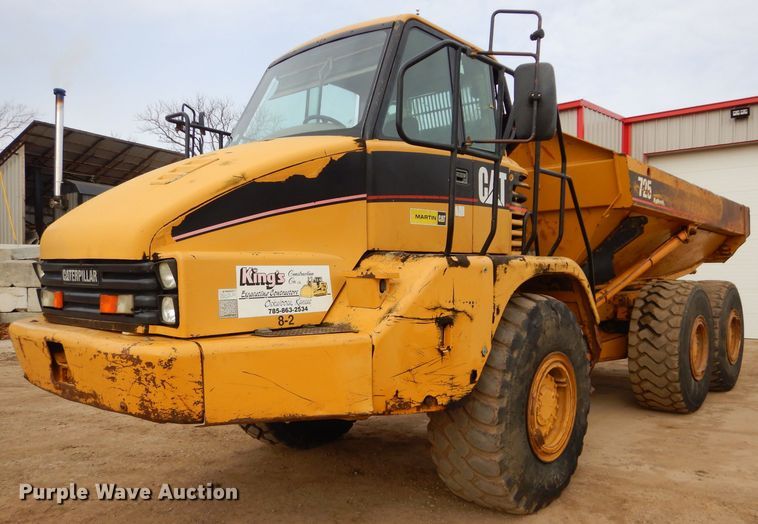 image for item DH4365 2003 Caterpillar 725 haul truck