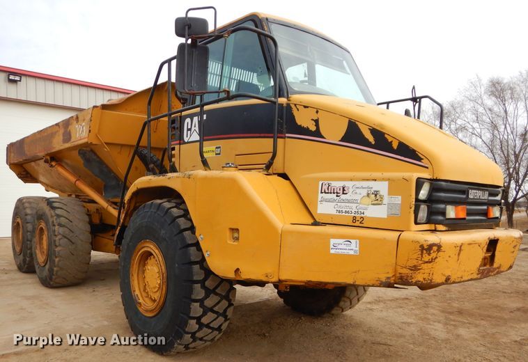 image for item DH4365 2003 Caterpillar 725 haul truck