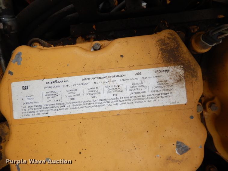 image for item DH4365 2003 Caterpillar 725 haul truck