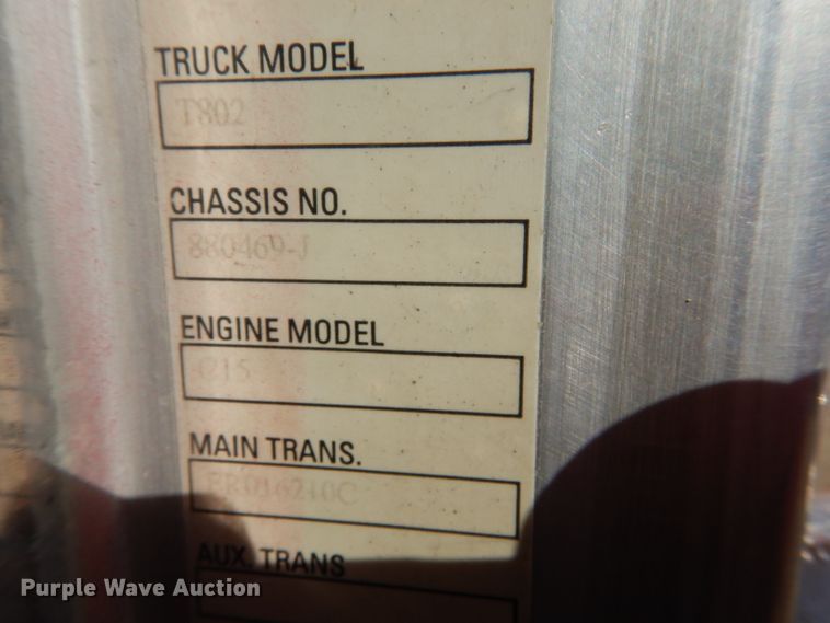 image for item DH4366 2001 Kenworth T800 dump truck