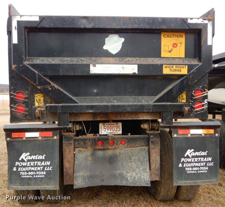 image for item DH4369 2016 Armor Lite SHD-26/42 end dump trailer