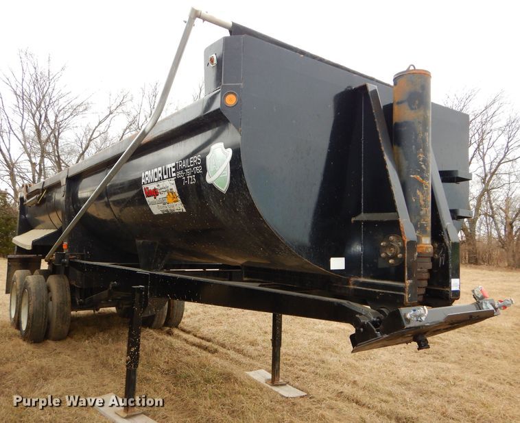 image for item DH4369 2016 Armor Lite SHD-26/42 end dump trailer
