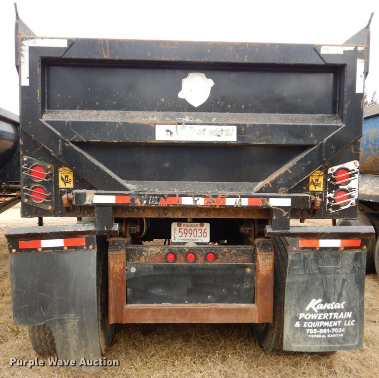 image for item DH4370 2016 Armor Lite SHD-26/42 end dump trailer