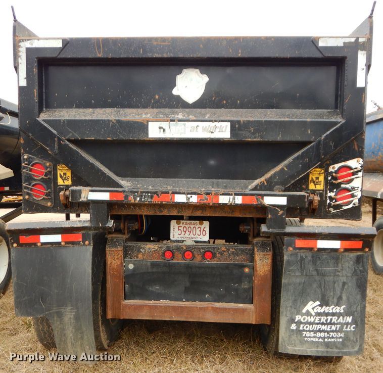 image for item DH4370 2016 Armor Lite SHD-26/42 end dump trailer