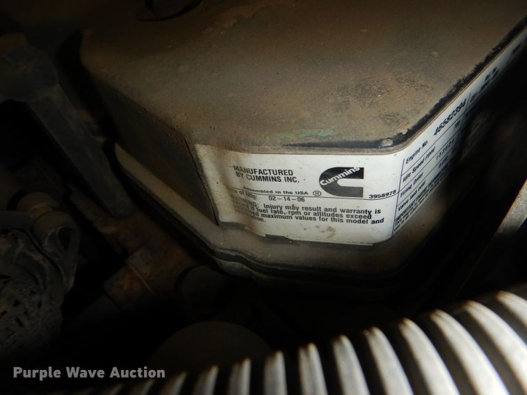 image for item DH4377 2007 Freightliner FC80 street sweeper truck