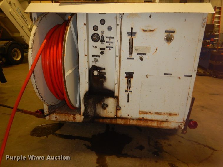 image for item DH4378 Sewer Equipment Co. of America 747 sewer jetter trailer