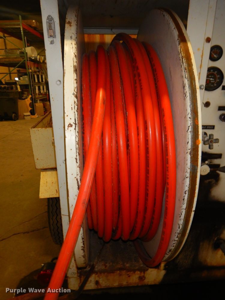 image for item DH4378 Sewer Equipment Co. of America 747 sewer jetter trailer