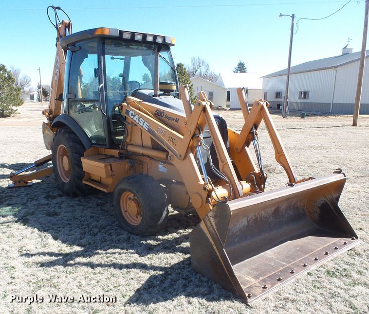 image for item DH4811 2002 Case 580 Super M backhoe