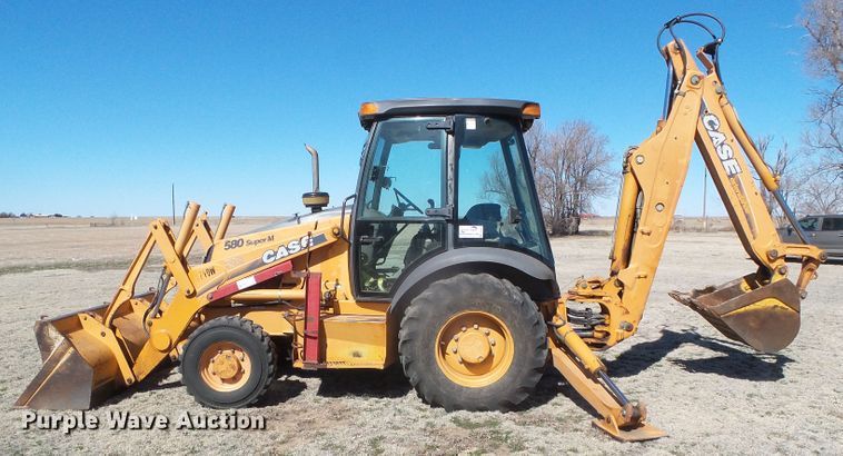image for item DH4811 2002 Case 580 Super M backhoe
