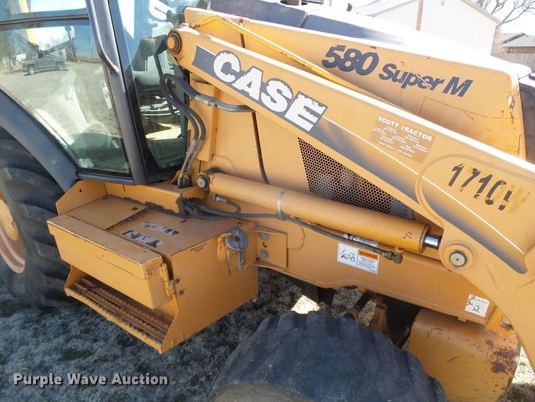 image for item DH4811 2002 Case 580 Super M backhoe