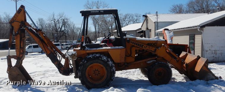 image for item DH6375 1980 Case 480C backhoe