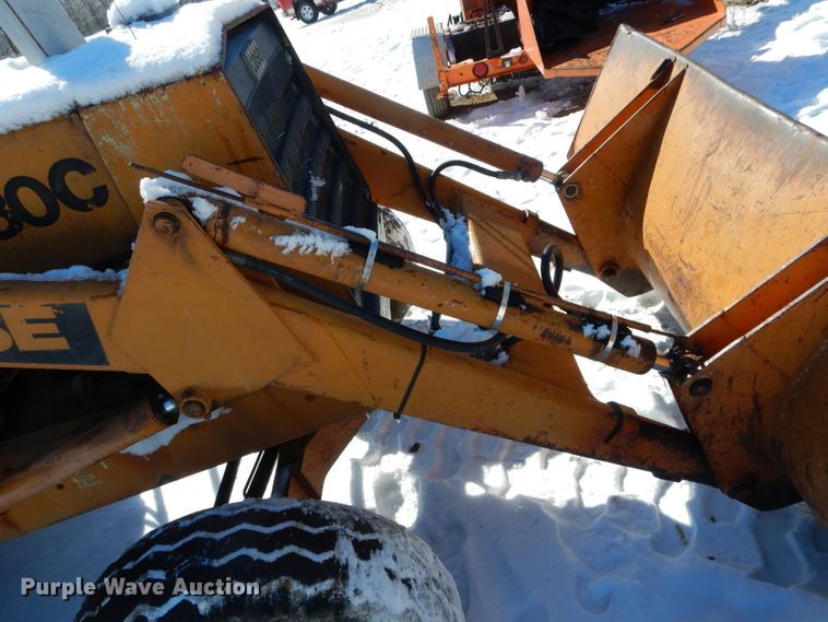 image for item DH6375 1980 Case 480C backhoe