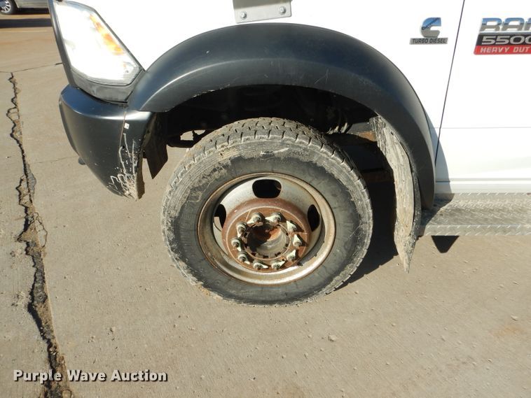 image for item DH6383 2012 Dodge Ram 5500 bucket truck