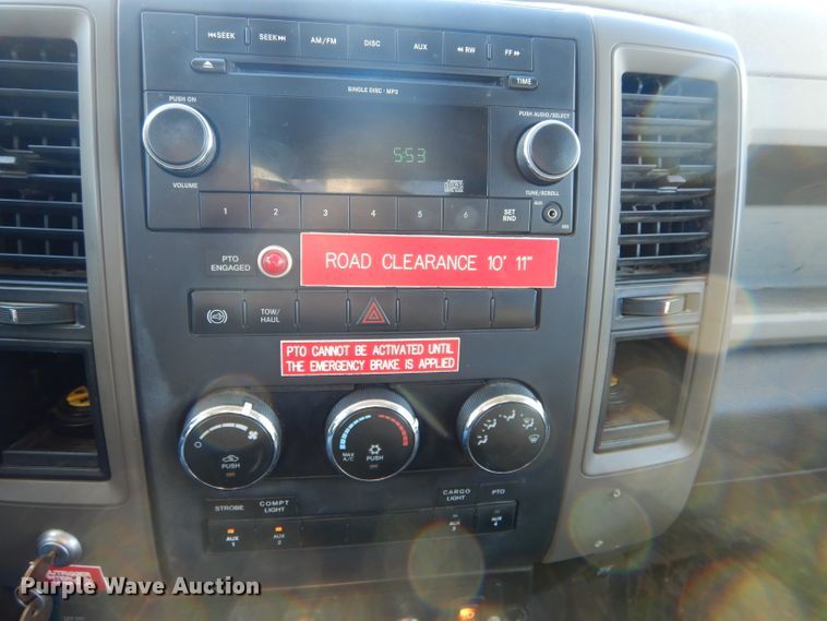 image for item DH6384 2011 Dodge Ram 5500 bucket truck