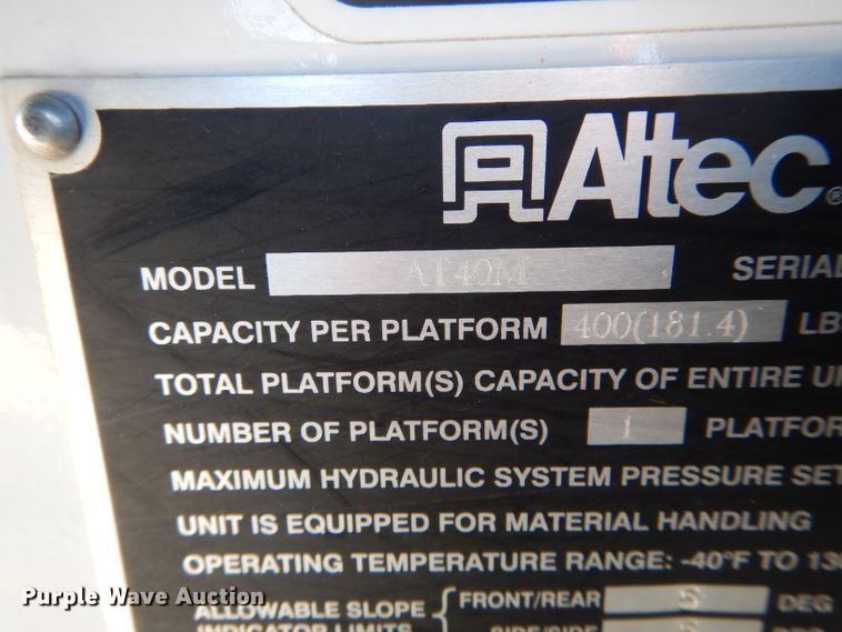 image for item DH6384 2011 Dodge Ram 5500 bucket truck