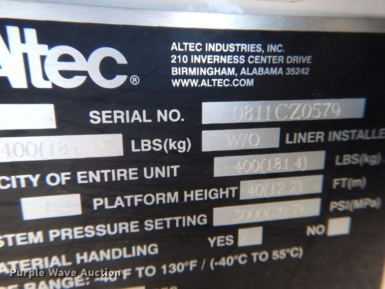 image for item DH6384 2011 Dodge Ram 5500 bucket truck