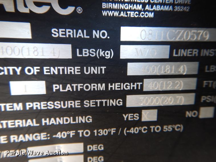 image for item DH6384 2011 Dodge Ram 5500 bucket truck