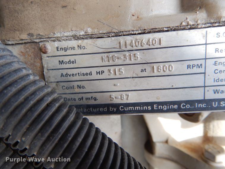 image for item DH6404 1987 Freightliner FLC dump truck