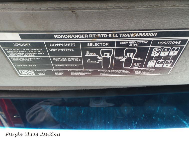 image for item DH7858 2000 Sterling L-Line construction dump truck