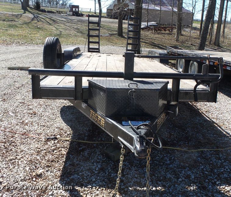 image for item DH7860 2015 Tiger equipment trailer