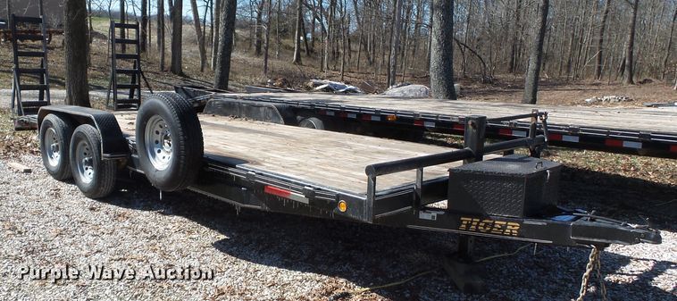 image for item DH7860 2015 Tiger equipment trailer
