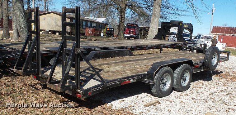 image for item DH7860 2015 Tiger equipment trailer