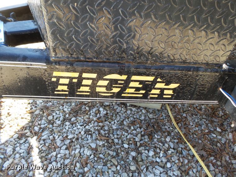 image for item DH7860 2015 Tiger equipment trailer