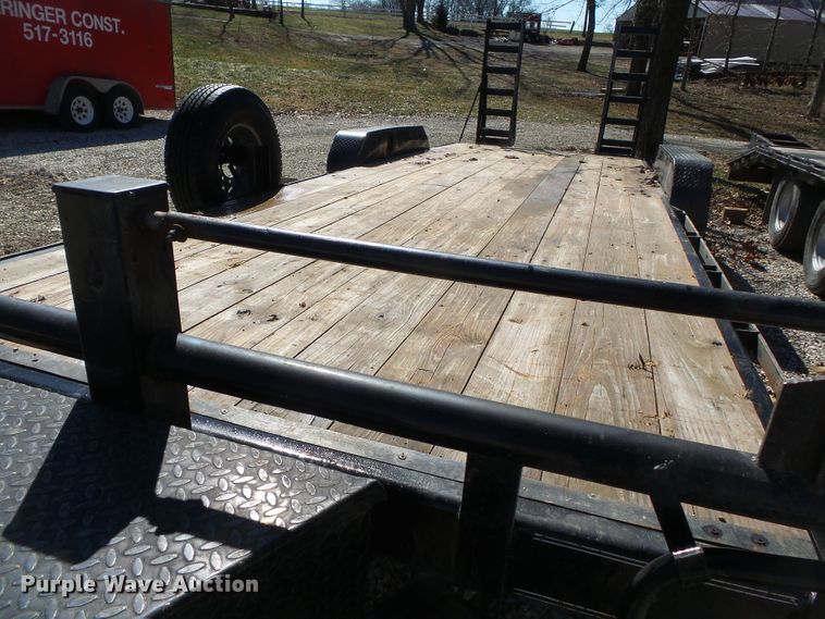 image for item DH7860 2015 Tiger equipment trailer