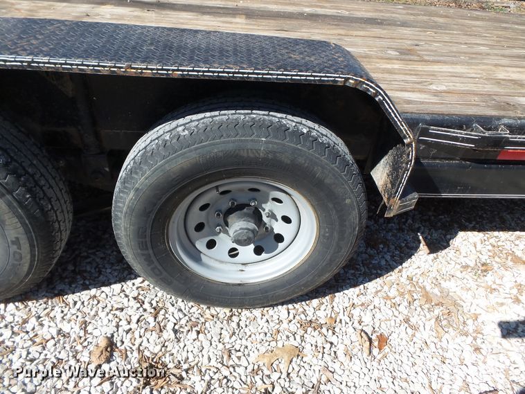 image for item DH7860 2015 Tiger equipment trailer