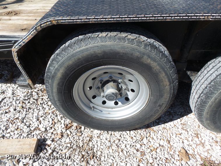 image for item DH7860 2015 Tiger equipment trailer