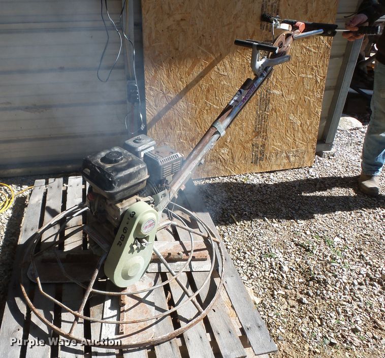 image for item DH7861 Whiteman power trowel