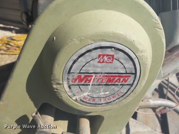 image for item DH7861 Whiteman power trowel