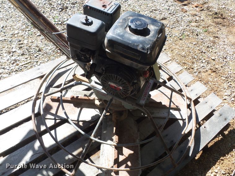 image for item DH7861 Whiteman power trowel