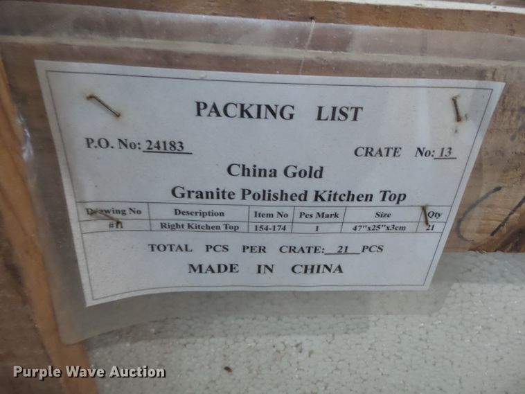 image for item DH7863 (43) granite counter tops