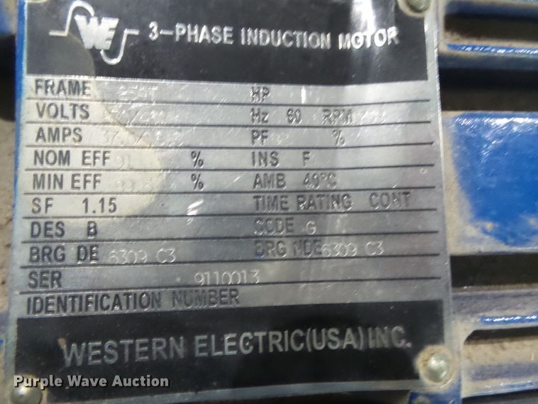 image for item DH7864 Western electric motor