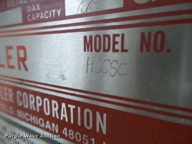 image for item DH7865 Flagler HSCSC Pittsburg roll former