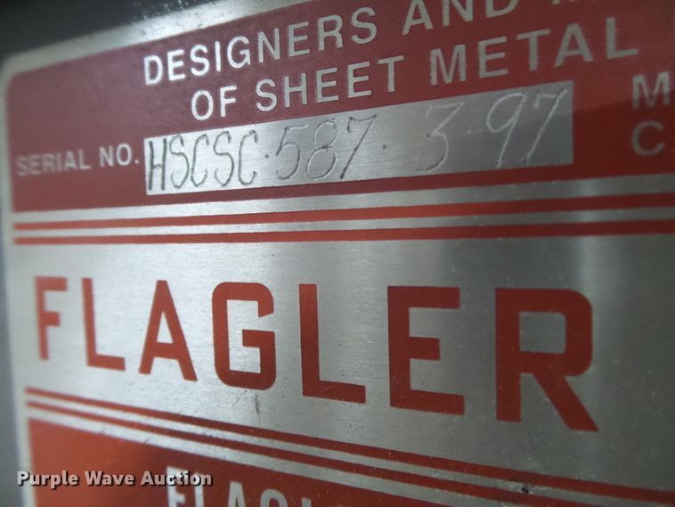 image for item DH7865 Flagler HSCSC Pittsburg roll former