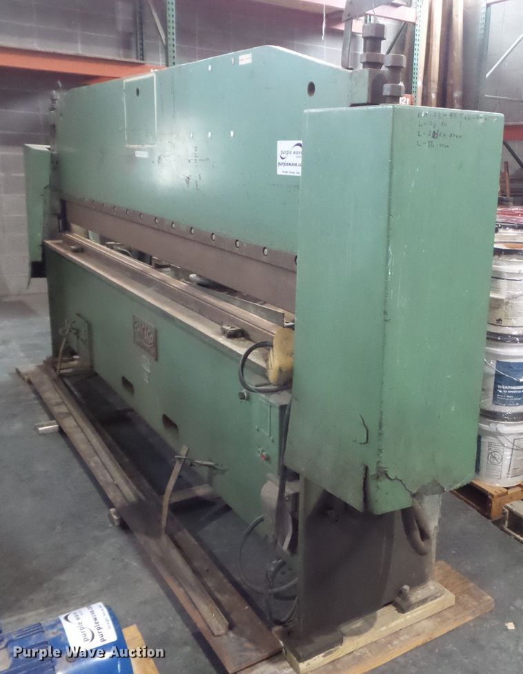 image for item DH7866 Chicago Dreis & Kromp SBA104 steel press brake