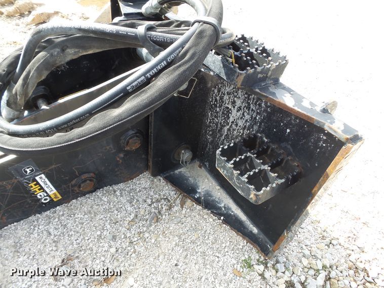 image for item DH7871 John Deere HH60 skid steer breaker