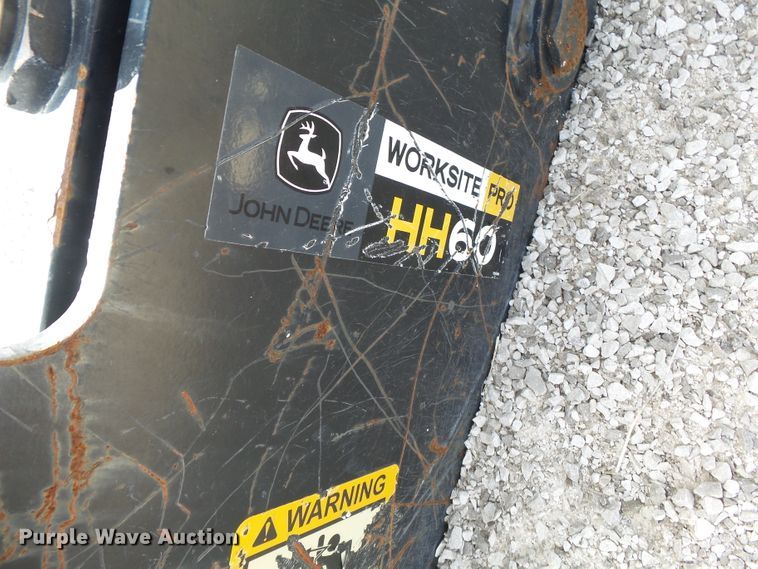 image for item DH7871 John Deere HH60 skid steer breaker
