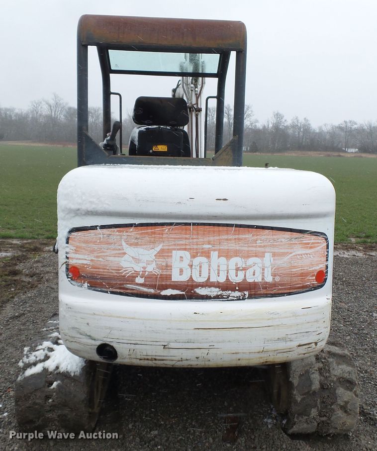 image for item DH7872 2005 Bobcat 341G mini excavator
